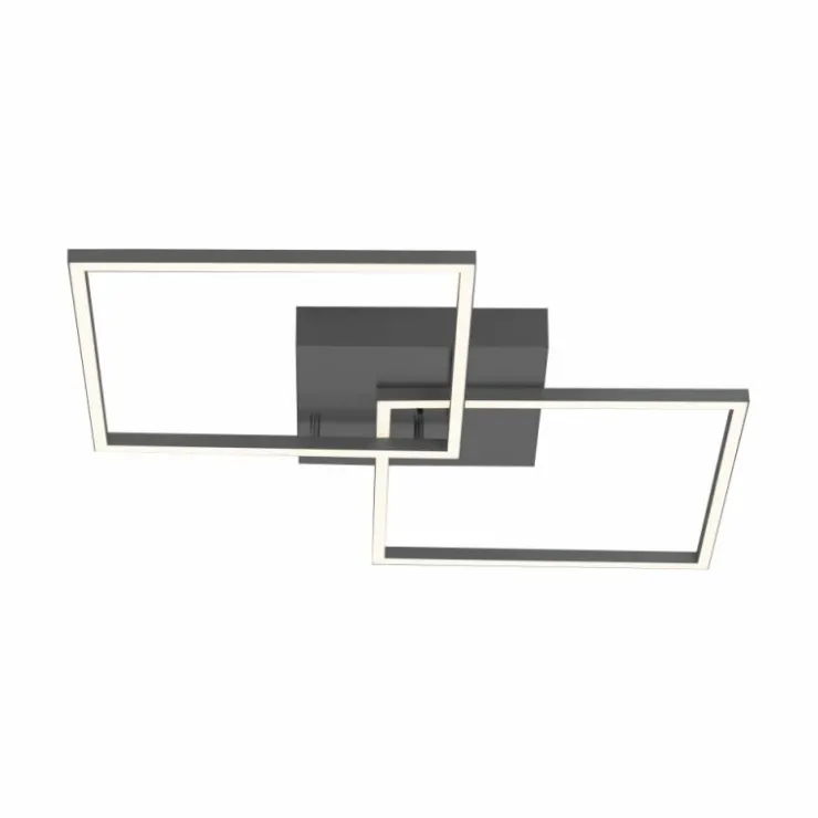 Luminaires Leuchten Direkt Éclairage Led|Plafonnier Leuchten-Direkt IVEN LED Noir, 2 lumières, Télécommandes