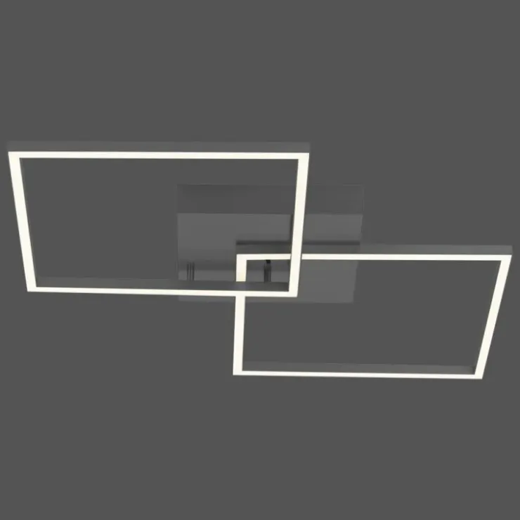 Luminaires Leuchten Direkt Éclairage Led|Plafonnier Leuchten-Direkt IVEN LED Noir, 2 lumières, Télécommandes