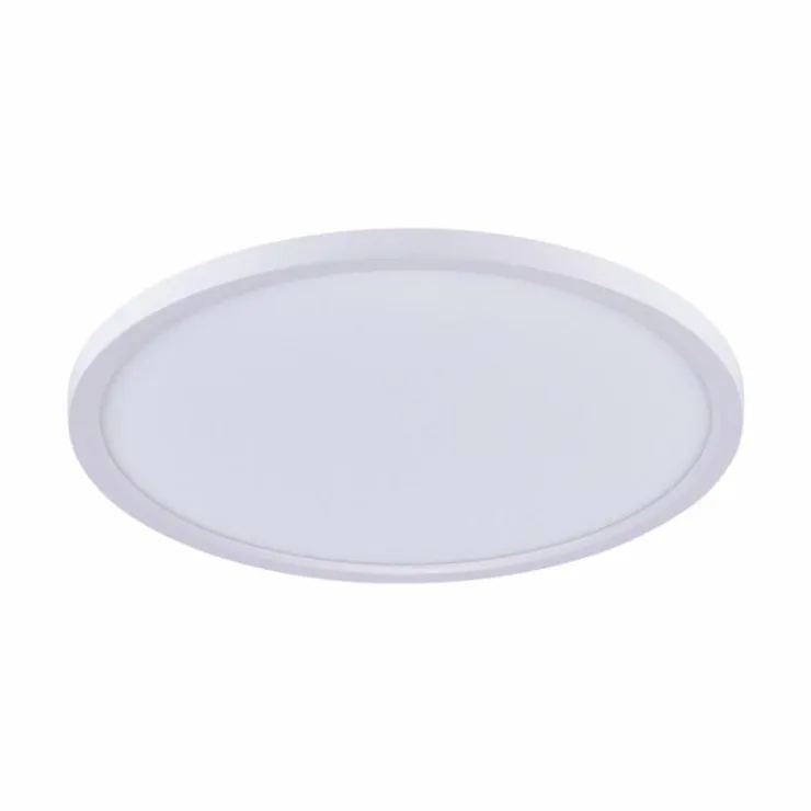 Luminaires Leuchten Direkt Éclairage Led|Plafonnier Leuchten-Direkt FLAT LED Blanc, 1 lumière, Télécommandes