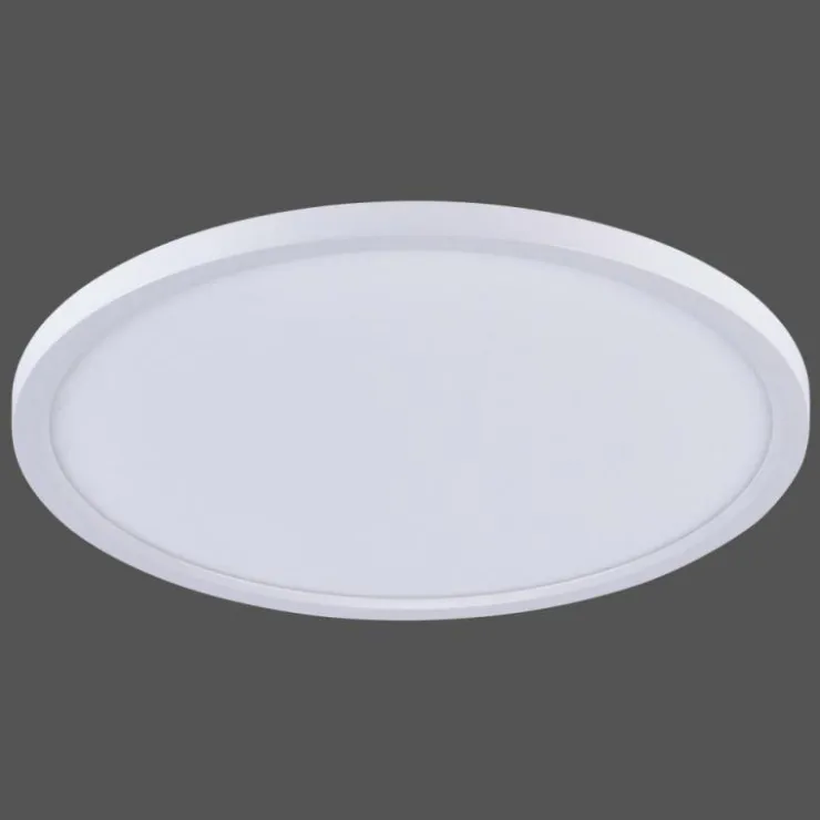 Luminaires Leuchten Direkt Éclairage Led|Plafonnier Leuchten-Direkt FLAT LED Blanc, 1 lumière, Télécommandes