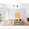 Luminaires Leuchten Direkt Éclairage Led|Plafonnier Leuchten-Direkt FLAT LED Noir, 1 lumière, Télécommandes