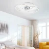 Luminaires Leuchten Direkt Éclairage Led|Plafonnier Leuchten-Direkt IVANKA LED Nickel mat, 3 lumières