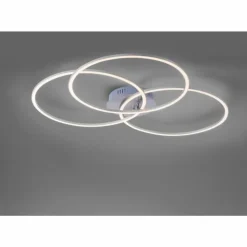 Luminaires Leuchten Direkt Éclairage Led|Plafonnier Leuchten-Direkt IVANKA LED Nickel mat, 3 lumières