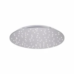 Luminaires Leuchten Direkt Éclairage Led|Plafonnier Leuchten-Direkt SPARKLE LED Nickel mat, 1 lumière, Télécommandes