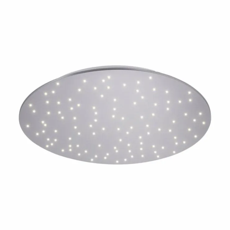 Luminaires Leuchten Direkt Éclairage Led|Plafonnier Leuchten-Direkt SPARKLE LED Nickel mat, 1 lumière, Télécommandes
