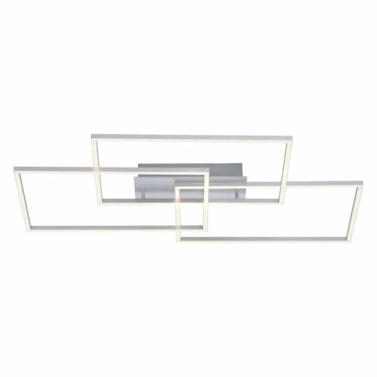Luminaires Leuchten Direkt Éclairage Led|Plafonnier Leuchten-Direkt IVEN LED Nickel mat, 3 lumières