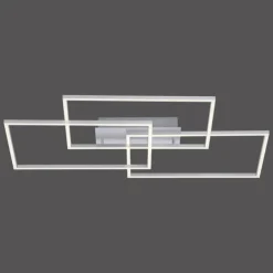 Luminaires Leuchten Direkt Éclairage Led|Plafonnier Leuchten-Direkt IVEN LED Nickel mat, 3 lumières