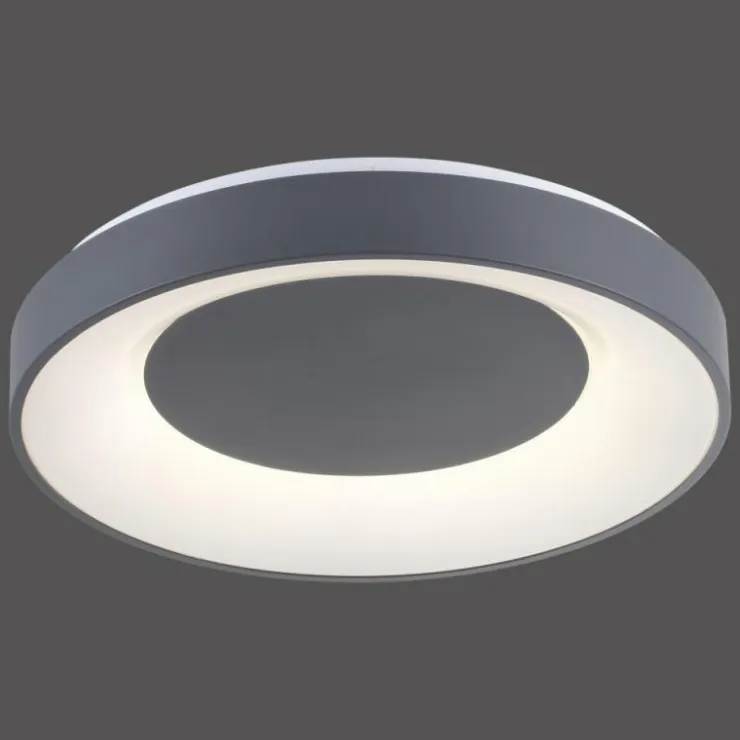 Luminaires Leuchten Direkt Éclairage Led|Plafonnier Leuchten-Direkt ANIKA LED Anthracite, 1 lumière, Télécommandes