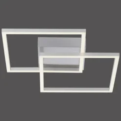 Luminaires Leuchten Direkt Éclairage Led|Plafonnier Leuchten-Direkt IVEN LED Nickel mat, 2 lumières
