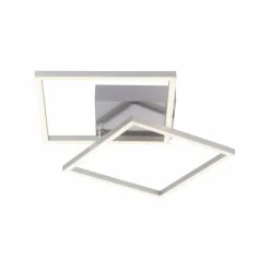 Luminaires Leuchten Direkt Éclairage Led|Plafonnier Leuchten-Direkt IVEN LED Nickel mat, 2 lumières