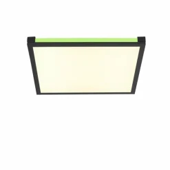 Luminaires Leuchten Direkt Éclairage Led|Plafonnier Leuchten-Direkt MARIO LED Noir, 1 lumière, Télécommandes, Changeur de couleurs