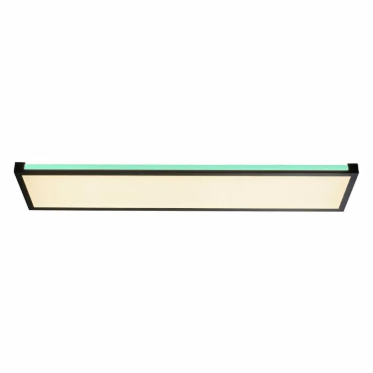 Luminaires Leuchten Direkt Éclairage Led|Plafonnier Leuchten-Direkt MARIO LED Noir, 1 lumière, Télécommandes, Changeur de couleurs