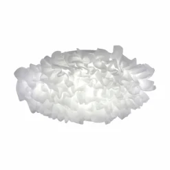 Plafonnier Leuchten-Direkt LOLAsmart-NAOMI LED Blanc, 1 lumière, Télécommandes, Changeur de couleurs