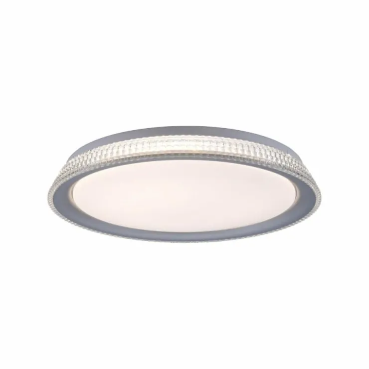 Luminaires Leuchten Direkt Éclairage Led|Plafonnier Leuchten-Direkt KARI LED Argenté, 1 lumière