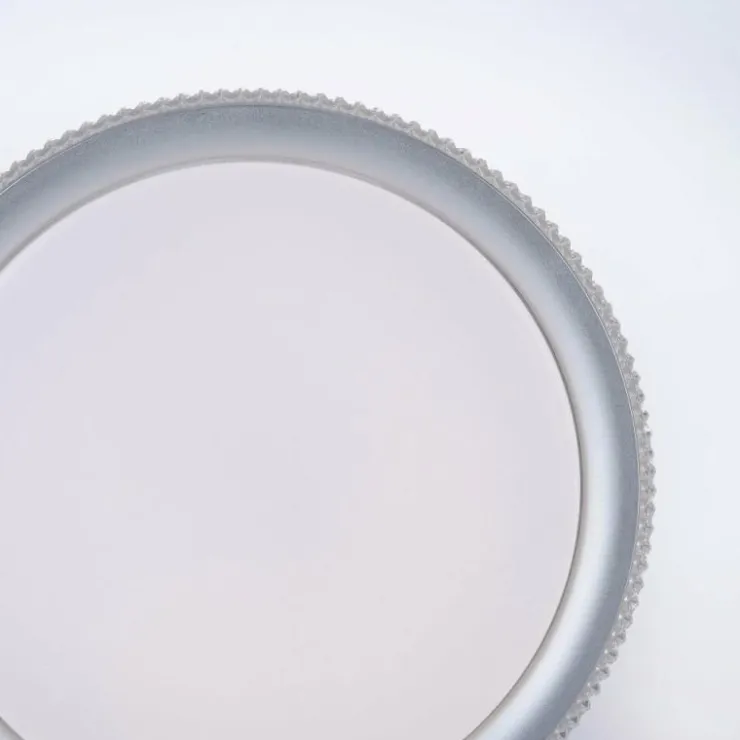 Luminaires Leuchten Direkt Éclairage Led|Plafonnier Leuchten-Direkt KARI LED Argenté, 1 lumière