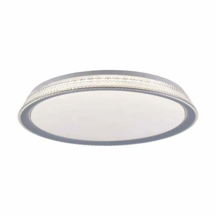 Luminaires Leuchten Direkt Éclairage Led|Plafonnier Leuchten-Direkt KARI LED Argenté, 1 lumière