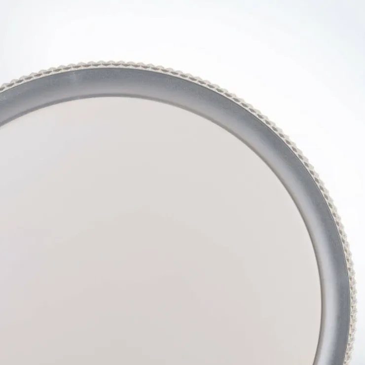 Luminaires Leuchten Direkt Éclairage Led|Plafonnier Leuchten-Direkt KARI LED Argenté, 1 lumière