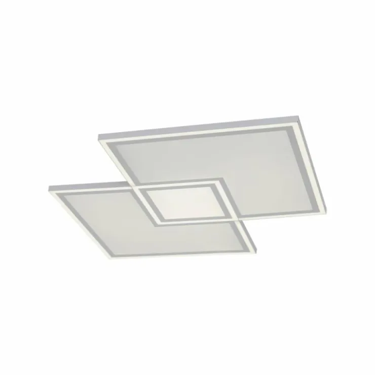 Luminaires Leuchten Direkt Éclairage Led|Plafonnier Leuchten-Direkt EDGING LED Blanc, 1 lumière, Télécommandes