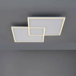 Luminaires Leuchten Direkt Éclairage Led|Plafonnier Leuchten-Direkt EDGING LED Blanc, 1 lumière, Télécommandes