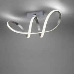 Luminaires Leuchten Direkt Éclairage Led|Plafonnier Leuchten-Direkt MARIA LED Aluminium, 1 lumière
