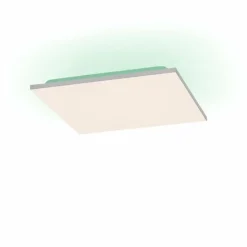 Luminaires Leuchten Direkt Éclairage Led|Plafonnier Leuchten-Direkt GUSTAV LED Blanc, 1 lumière, Télécommandes, Changeur de couleurs