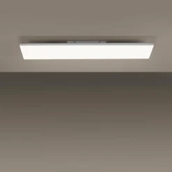 Luminaires Leuchten Direkt Éclairage Led|Plafonnier Leuchten-Direkt GUSTAV LED Blanc, 1 lumière, Télécommandes, Changeur de couleurs