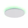 Luminaires Leuchten Direkt Éclairage Led|Plafonnier Leuchten-Direkt GUSTAV LED Blanc, 1 lumière, Télécommandes, Changeur de couleurs