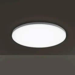 Luminaires Leuchten Direkt Éclairage Led|Plafonnier Leuchten-Direkt GUSTAV LED Blanc, 1 lumière, Télécommandes, Changeur de couleurs