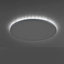 Luminaires Leuchten Direkt Éclairage Led|Plafonnier Leuchten-Direkt GUSTAV LED Blanc, 1 lumière, Télécommandes, Changeur de couleurs