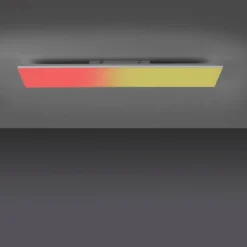 Luminaires Leuchten Direkt Éclairage Led|Plafonnier Leuchten-Direkt YUKON LED Blanc, 1 lumière, Télécommandes, Changeur de couleurs