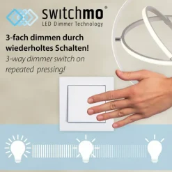 Luminaires Leuchten Direkt Éclairage Led|Plafonnier Leuchten-Direkt IVEN LED Noir, 1 lumière