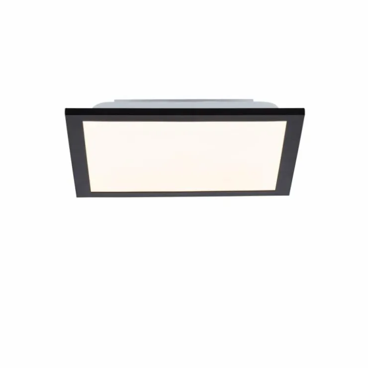 Luminaires Leuchten Direkt Éclairage Led|Plafonnier Leuchten-Direkt FLAT LED Noir, 1 lumière