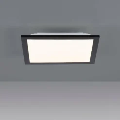 Luminaires Leuchten Direkt Éclairage Led|Plafonnier Leuchten-Direkt FLAT LED Noir, 1 lumière