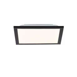 Luminaires Leuchten Direkt Éclairage Led|Plafonnier Leuchten-Direkt FLAT LED Noir, 1 lumière