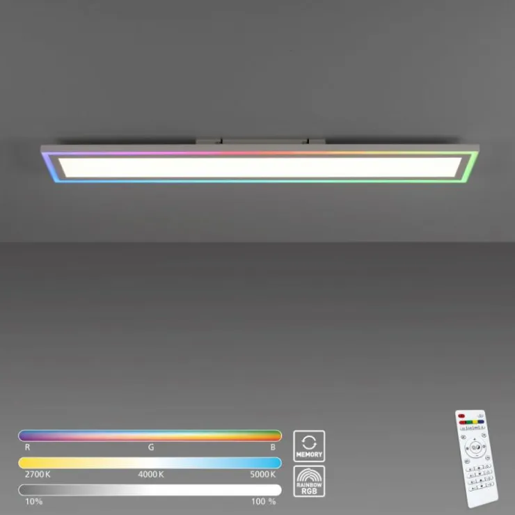 Luminaires Leuchten Direkt Éclairage Led|Plafonnier Leuchten-Direkt EDGING LED Blanc, 1 lumière, Télécommandes