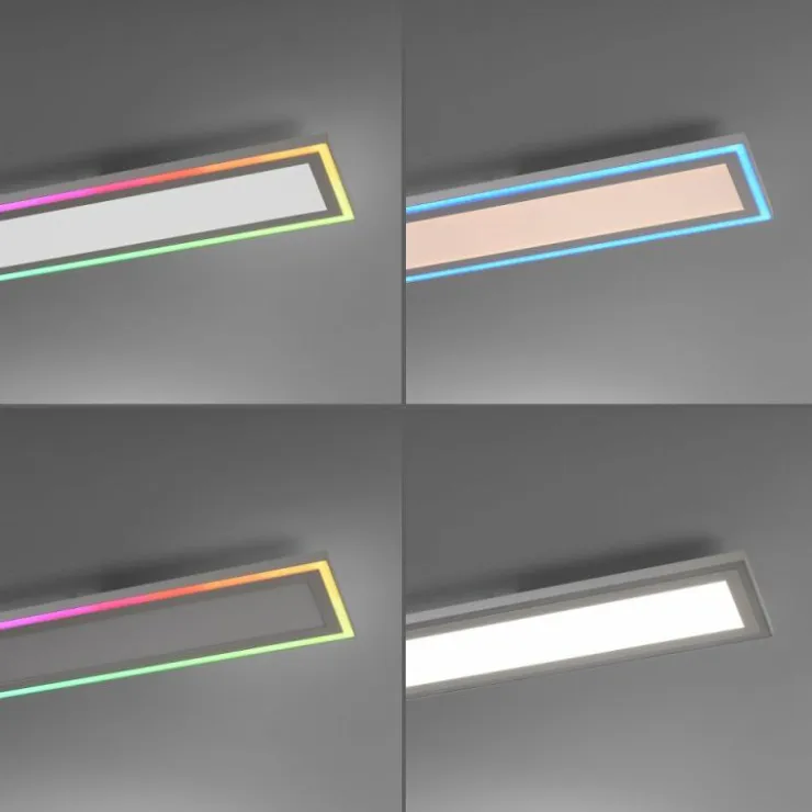 Luminaires Leuchten Direkt Éclairage Led|Plafonnier Leuchten-Direkt EDGING LED Blanc, 1 lumière, Télécommandes