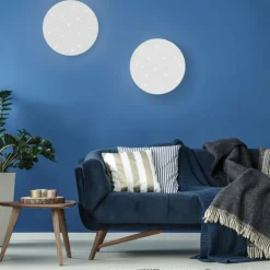 Luminaires Leuchten Direkt Éclairage Led|Plafonnier Leuchten-Direkt SPARKLE LED Blanc, 1 lumière, Télécommandes