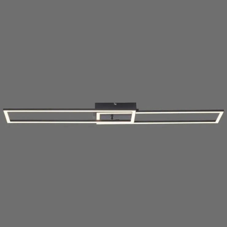 Luminaires Leuchten Direkt Éclairage Led|Plafonnier Leuchten-Direkt IVEN LED Noir, 1 lumière, Télécommandes