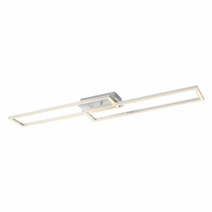Luminaires Leuchten Direkt Éclairage Led|Plafonnier Leuchten-Direkt IVEN LED Acier brossé, 1 lumière