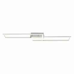 Luminaires Leuchten Direkt Éclairage Led|Plafonnier Leuchten-Direkt IVEN LED Acier brossé, 1 lumière