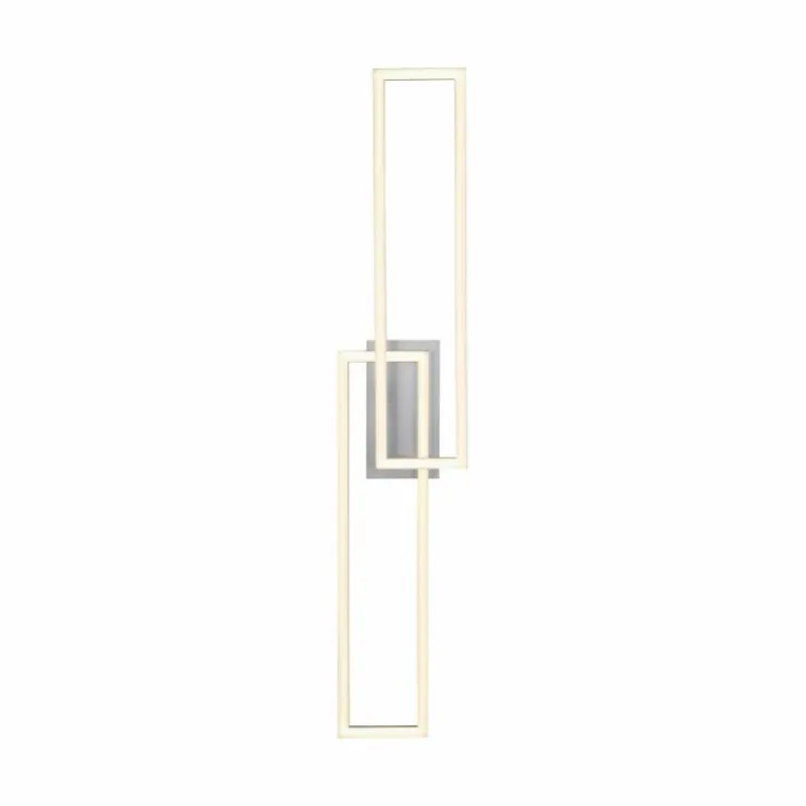 Luminaires Leuchten Direkt Éclairage Led|Plafonnier Leuchten-Direkt IVEN LED Acier brossé, 1 lumière