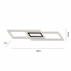 Luminaires Leuchten Direkt Éclairage Led|Plafonnier Leuchten-Direkt ASMIN LED Noir, 1 lumière
