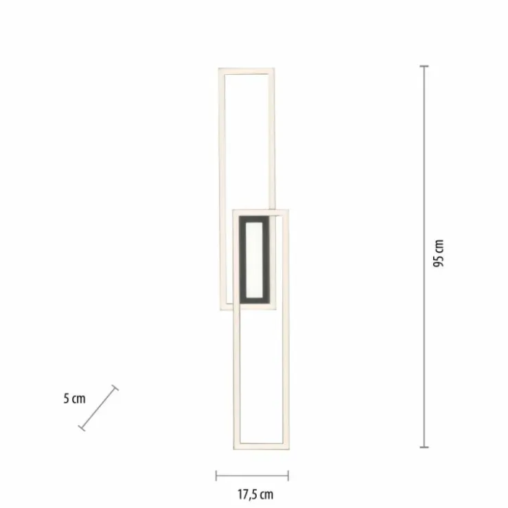 Luminaires Leuchten Direkt Éclairage Led|Plafonnier Leuchten-Direkt ASMIN LED Noir, 1 lumière