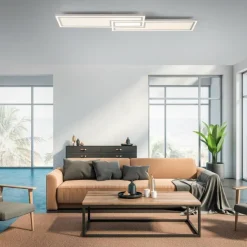 Luminaires Leuchten Direkt Éclairage Led|Plafonnier Leuchten-Direkt EDGING LED Blanc, 1 lumière, Télécommandes