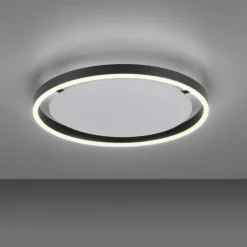 Luminaires Leuchten Direkt Éclairage Led|Plafonnier Leuchten-Direkt RITUS LED Anthracite, 1 lumière