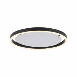 Luminaires Leuchten Direkt Éclairage Led|Plafonnier Leuchten-Direkt RITUS LED Anthracite, 1 lumière