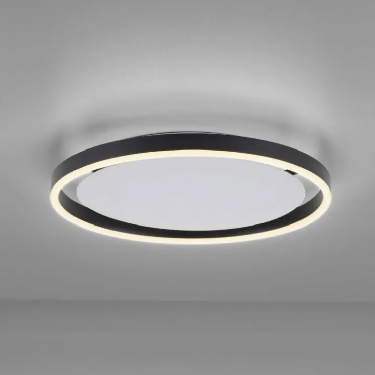 Luminaires Leuchten Direkt Éclairage Led|Plafonnier Leuchten-Direkt RITUS LED Anthracite, 1 lumière