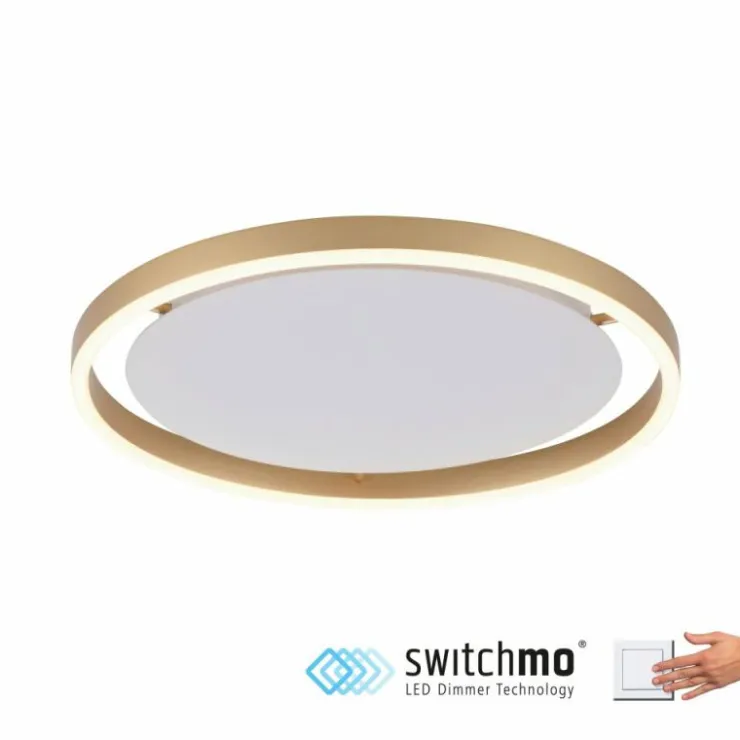 Luminaires Leuchten Direkt Éclairage Led|Plafonnier Leuchten-Direkt RITUS LED Laiton, 1 lumière