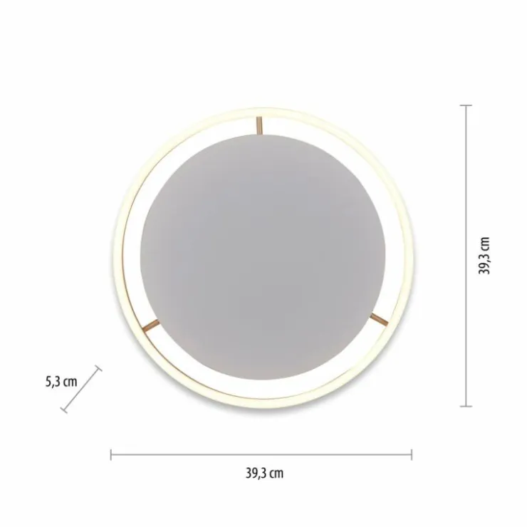 Luminaires Leuchten Direkt Éclairage Led|Plafonnier Leuchten-Direkt RITUS LED Laiton, 1 lumière