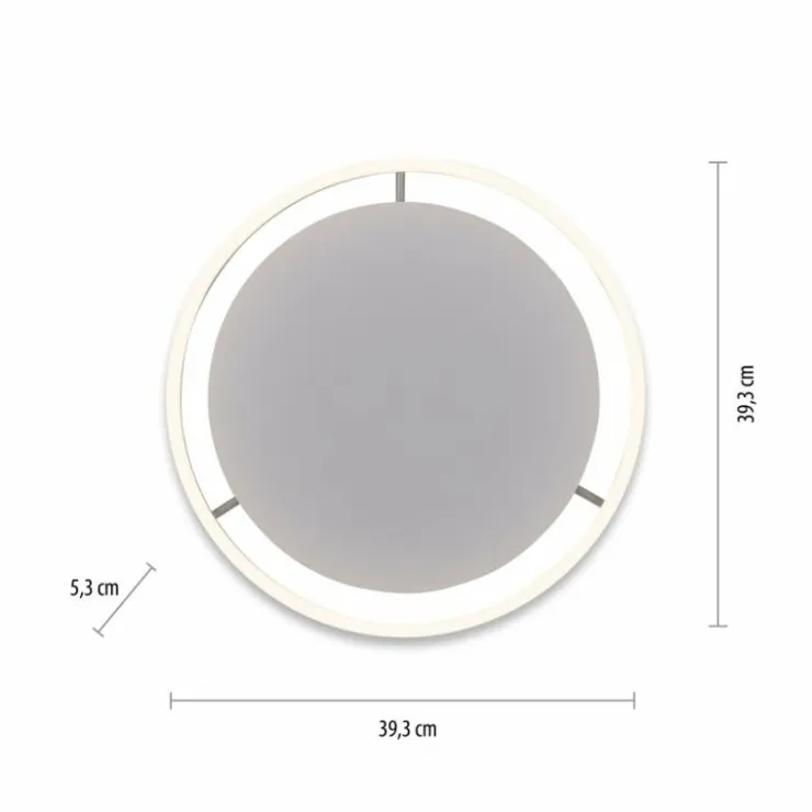 Luminaires Leuchten Direkt Éclairage Led|Plafonnier Leuchten-Direkt RITUS LED Aluminium, 1 lumière